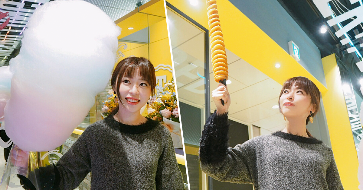 日本一長い わたあめ は何cm 原宿の話題の新店に潜入 Rettyグルメニュース